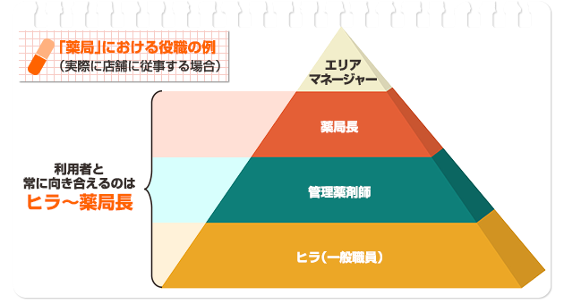 薬剤師の役職について